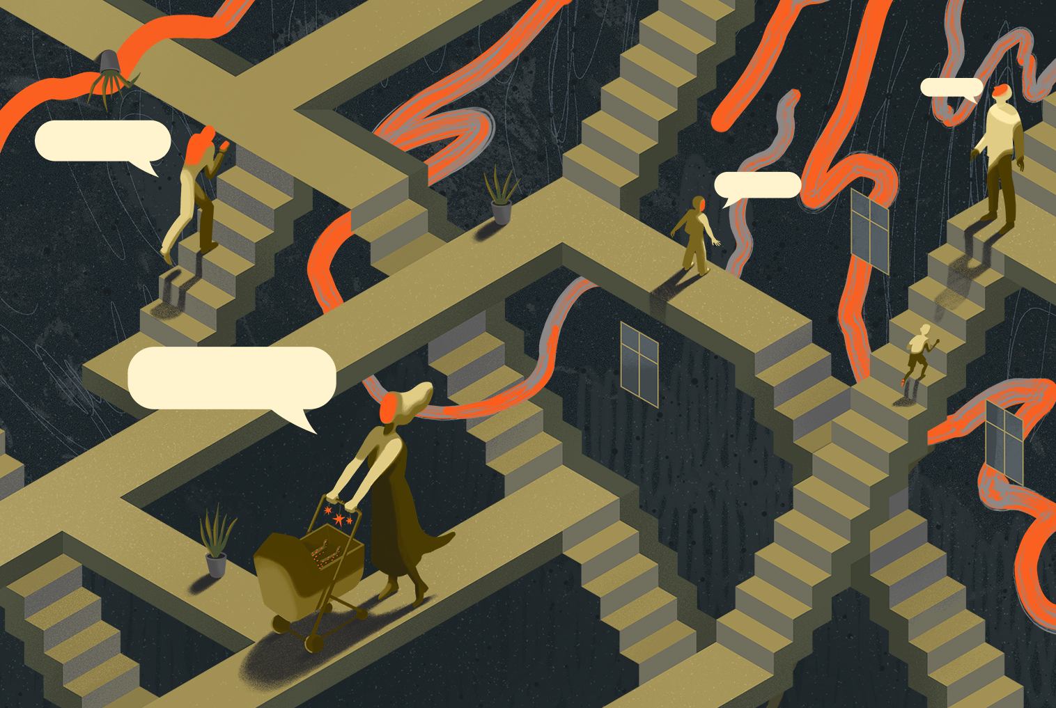 Мистецтво компромісу. Згода й незгода в сусідському чаті воєнних часів