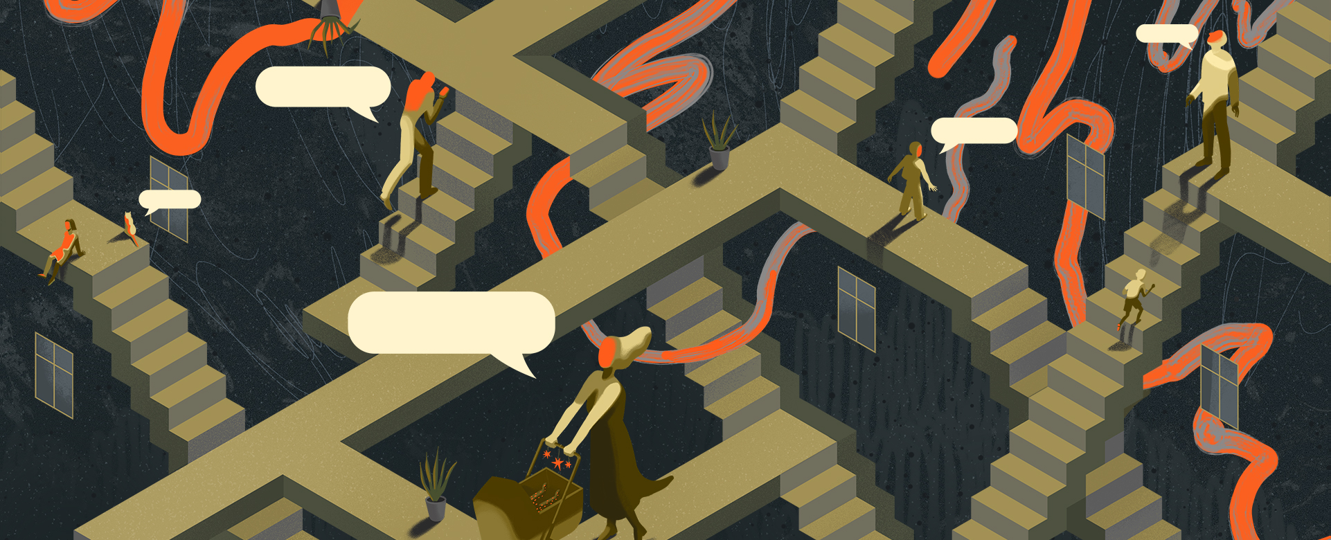 Мистецтво компромісу. Згода й незгода в сусідському чаті воєнних часів