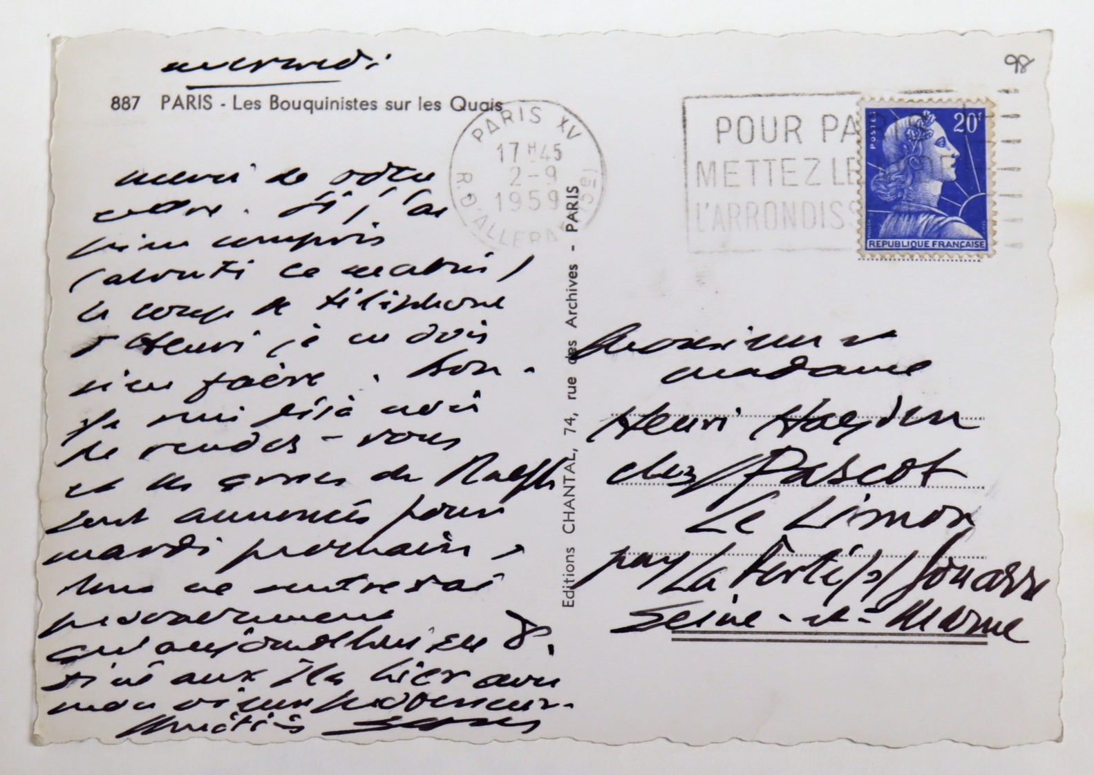 Image used with permission of the Samuel Beckett Estate