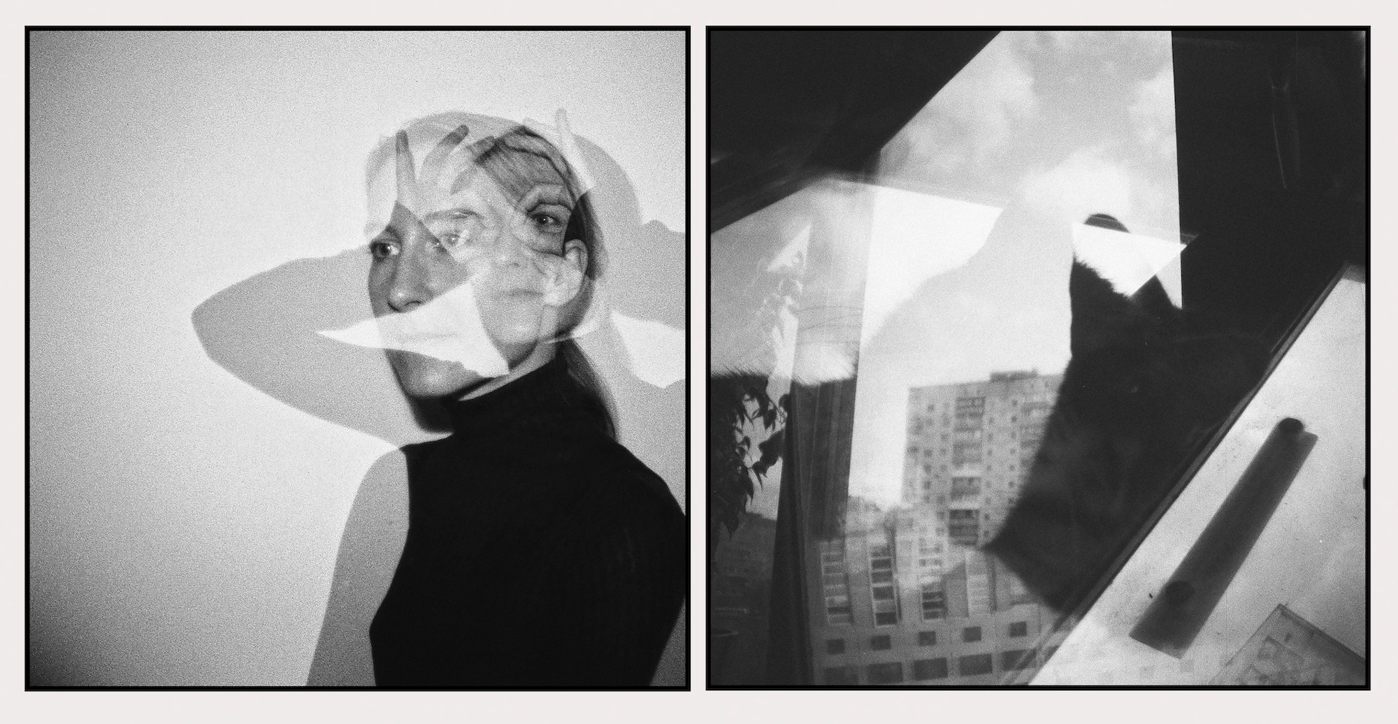 Alla Sorochan (2021), lomography, medium format black and white film /  Courtesy of the author