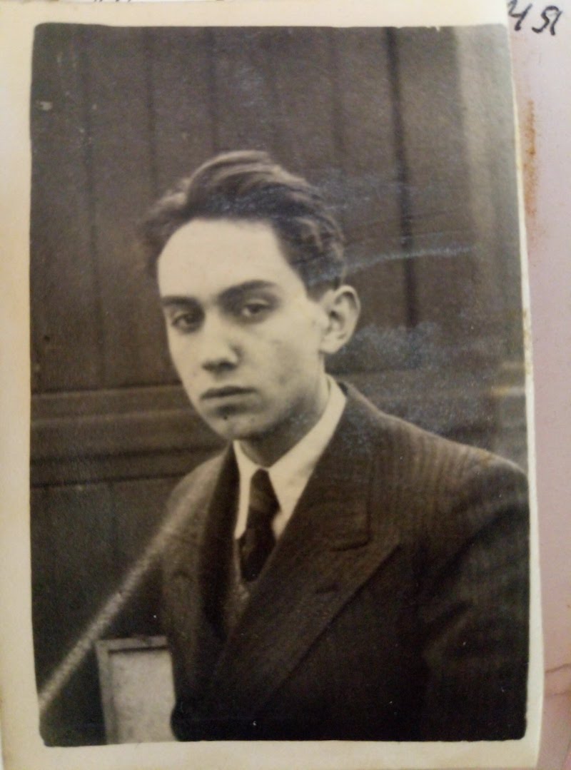 Piotr Rawicz in his youth / Photo from the Archives of Lviv University